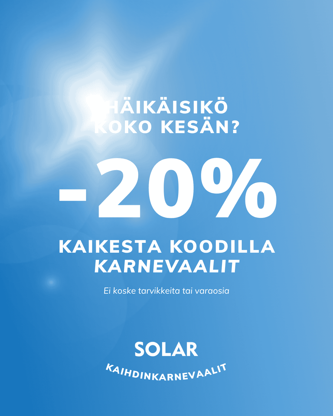 Kaihdinkarnevaalit ovat alkanaat
